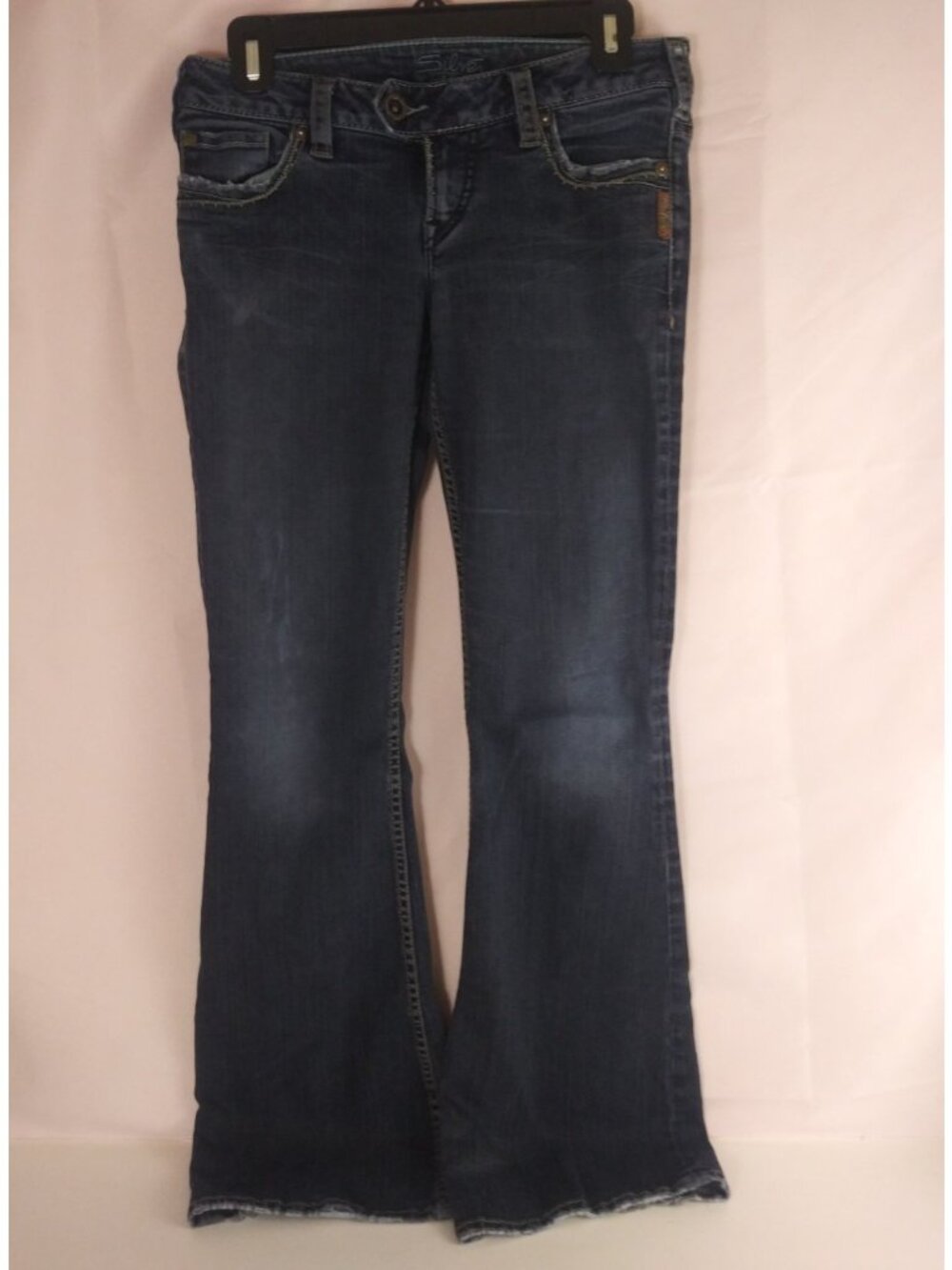 Silver Tuesday 22" Women's Distressed Wide Leg Jeans Size 29/33